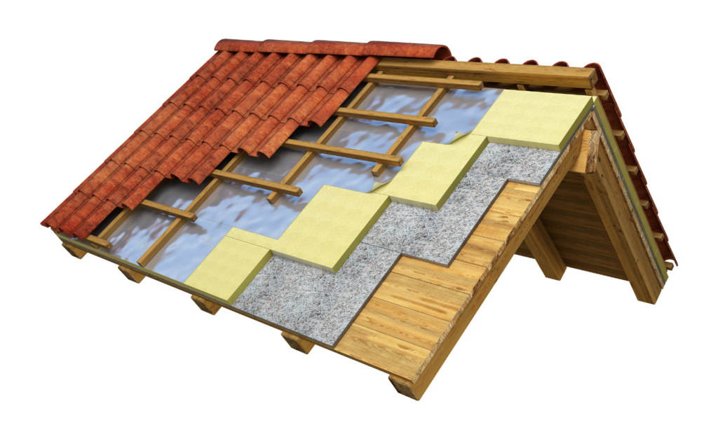 roof insulation layers
