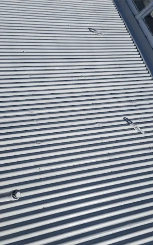 Colorbond roof after repairs
